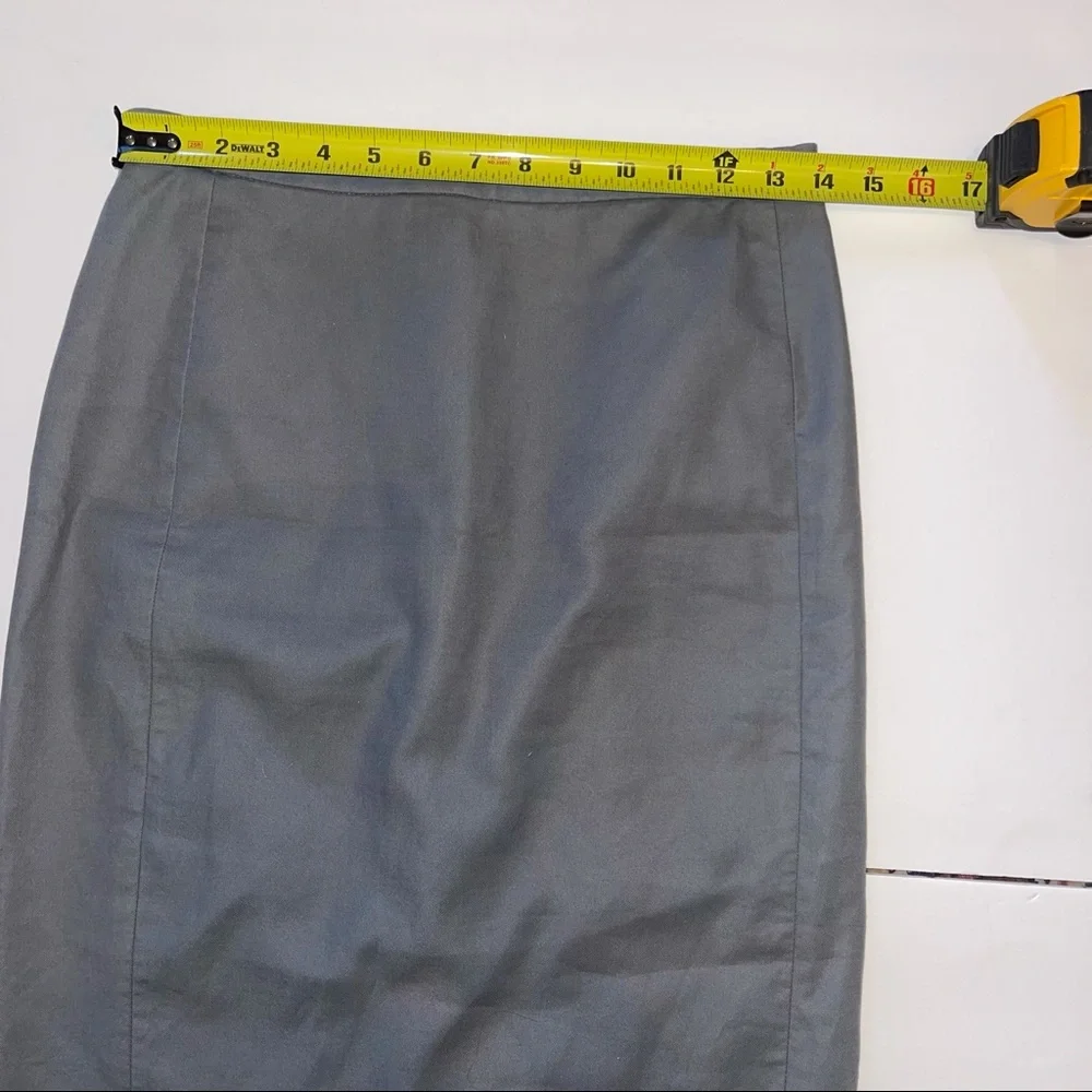J. Crew gray pencil skirt size 0